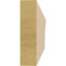 Ekena Millwork 2in. W x 8in. H x 28in. L Pescadero Woodgrain TimberThane Rafter Tail, Primed Tan RFTUR02X08X28PECRCPR - alternate 5